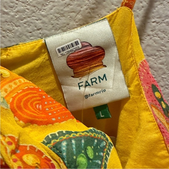 Farm Rio Macaw Bloom Tiered Dress - Picture 6 of 13